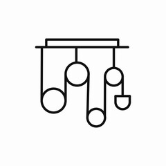 physics experiments icon sign vector