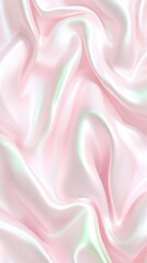 Fototapeta premium Pink silk fabric flowing and forming elegant waves. Vertical Wallpaper