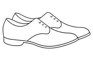 Women's slipper. Silhouette shoe girl on white background. Symbol elegance, sexy, style, fashion. Vintage and modern form. Isolated graphic design print. Flat vector image. Vector illustration