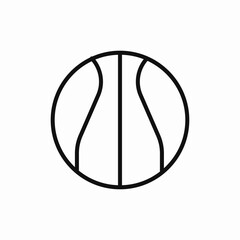 basketball ball icon sign vector