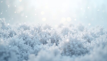 Naklejka premium Frost pattern in silver tones with digital pixelation