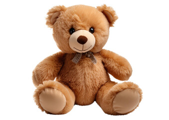 Obraz premium teddy bear isolated on transparent background