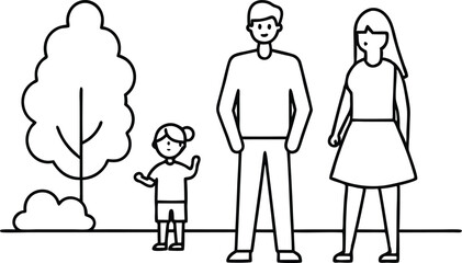 Family Bonding with Elderly Relative Vector Art for Heartfelt Moments
