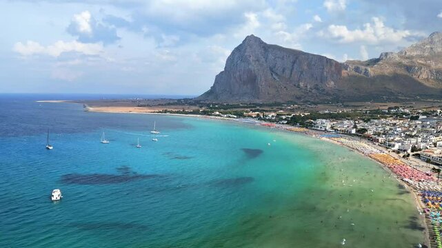 San Vito lo Capo Bay. Pristine sea and art. Immersed in nature and ancient history. Dream Sicily.