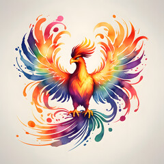 Phoenix Bird Illustration