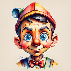 Pinocchio Character Portrait