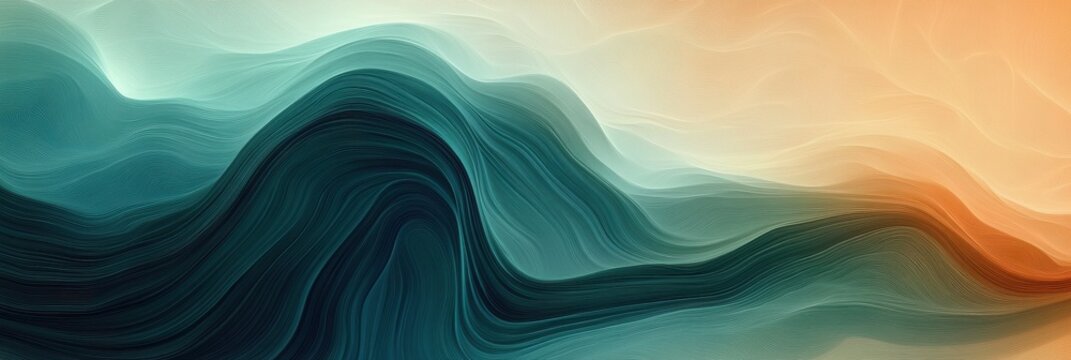 unobtrusive colorful modern curvy waves background illustration with dark slate gray, ash gray and dark gray color