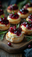 Cranberry Brie Bites
