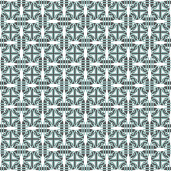 Blue Grey Intricate Elegant Abstract Geometric Curving Lines Seamless Vector Repeat Pattern
