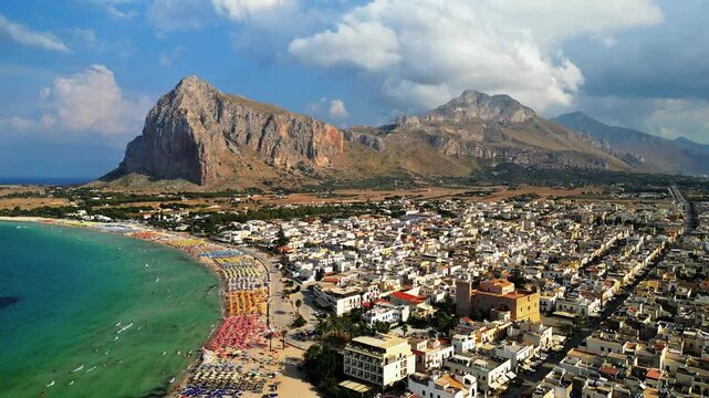 San Vito lo Capo Bay. Pristine sea and art. Immersed in nature and ancient history. Dream Sicily.