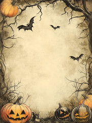 Halloween Blank Template