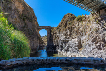 Thermal Baths of Chacapi, a place for recreation and adventure sports. Arequipa Peru © Creative Pixels