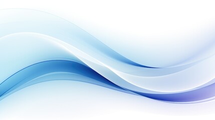 Obraz premium Abstract background with blue and white wave pattern on a white background.