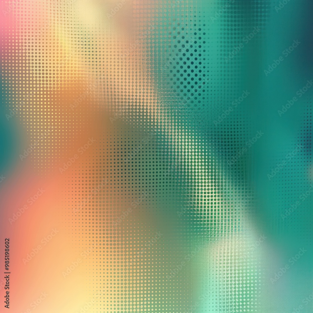 Aufkleber abstract modern mesh gradient background with colorful swirling shapes. bright blues, yellows, soft 