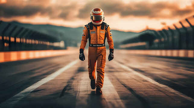 Race Track Walking  -  Photo