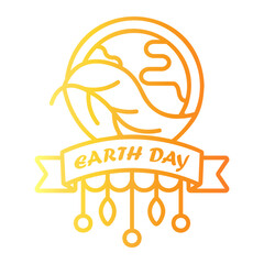 mother Line Gradient Icon