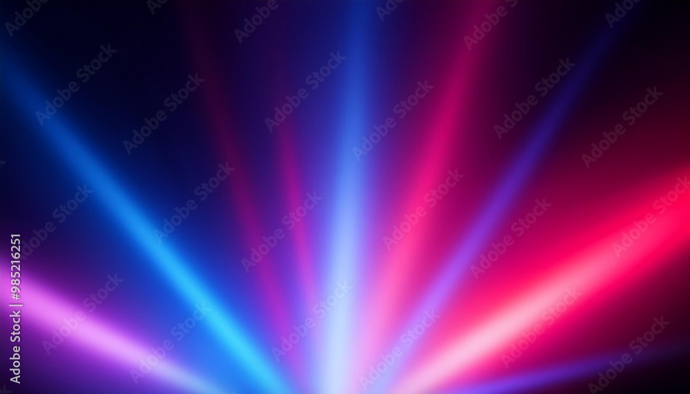 Poster ultraviolet background. defocused neon light. uv led rays. blur pink purple blue color gradient smoo