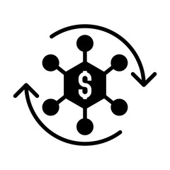 business model Solid icon