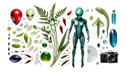  projects decorating alien background alien fantasy design transparent futuristic science background isolated light art space galaxy graphic mystery fiction future flying saucer technology planet