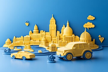 Franchise map infographic, showing key locations and new franchise opportunities in various cities