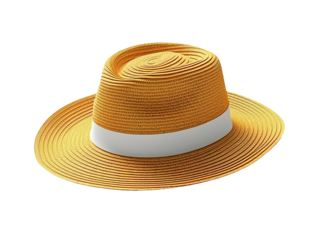 straw hat isolated