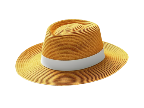 straw hat isolated