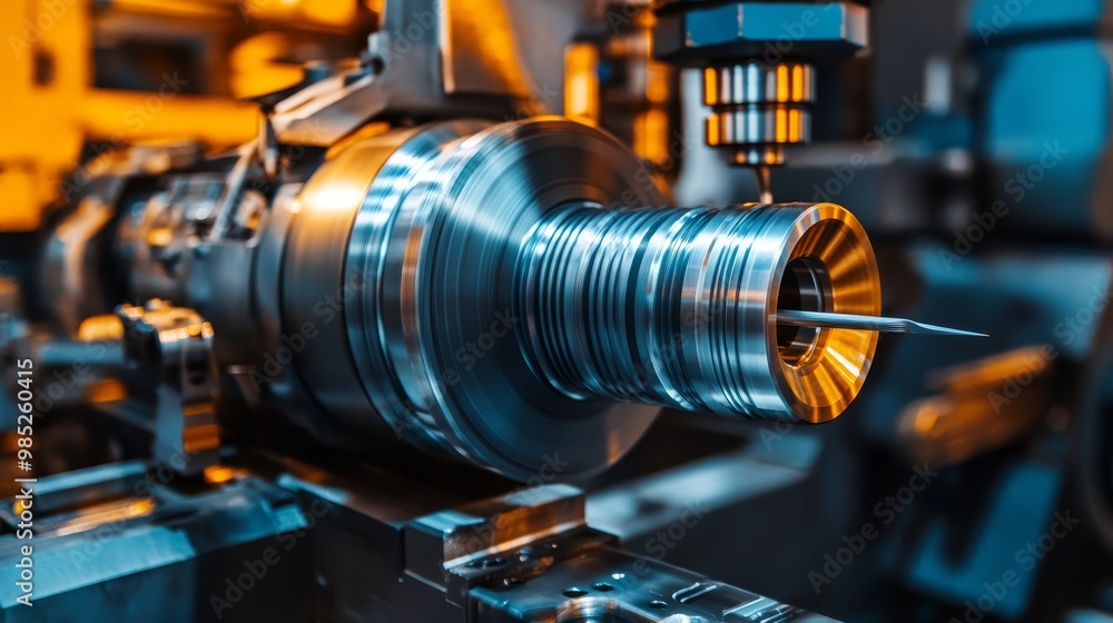 Aufkleber metalworking machine tool with rotating part