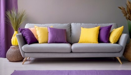 A silly cartoon cow in a tiny orange party hat, tongue extended in a playful manner, standin