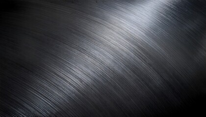 Texture métal brossé plat, fond industriel minimaliste avec lignes en acier. Surface métallisée idéale pour arrière-plan moderne, design industriel, architecture, impression et projets graphiques
