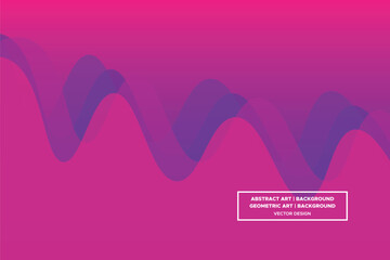 Wavy Curvy Circular and Circle Shapes and Designs Purple and Red Colors with Gradient Backdrop Modern Abstract Background Geometric Background