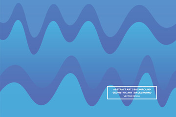 Wavy Curvy Circular and Circle Shapes and Designs Blue and Light Blue Colors with Gradient Backdrop Modern Abstract Background Geometric Background