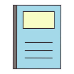 かわいいノートのイラスト