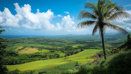 Puerto Rico, Puerto Rico Island Landscape, Tropical Vacation Getaway, Caribbean Island