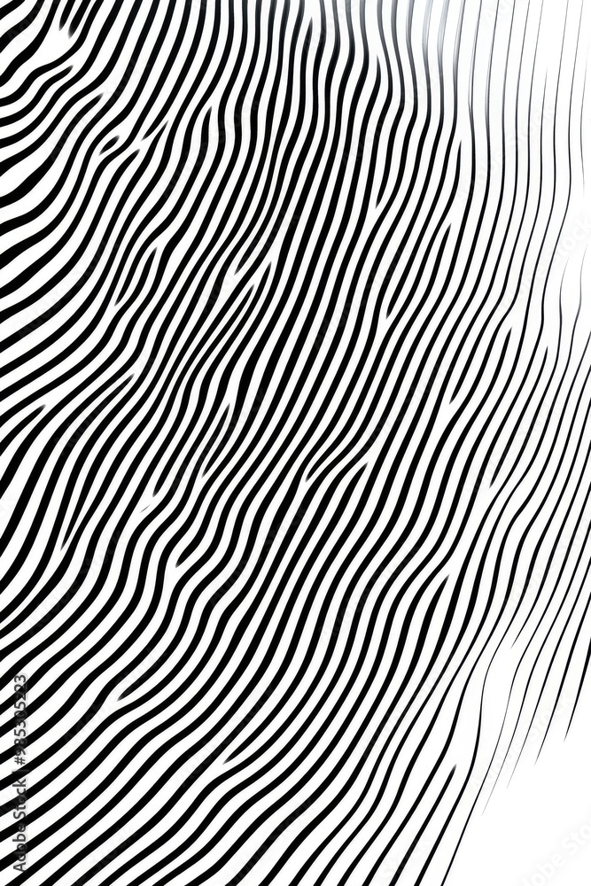Poster line art illustration featuring diagonal lines with a blurred effect and elongated background design