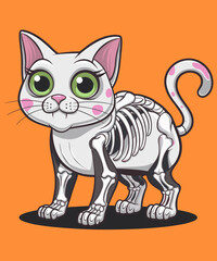 Skeleton cat 2