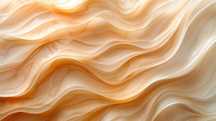 Obraz premium Abstract Wood Texture with Wavy Lines