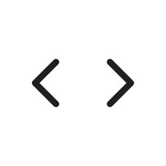 Obraz premium previous and next button. Arrows sign flat black trendy style illustration for web and app..eps