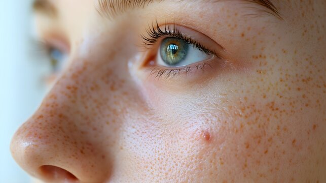 Video tutorial of blackhead removal, focusing on clogged pores before treatment, the extraction process, and final results showing smooth, clear skin