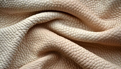 Light beige leather texture with ivory pattern