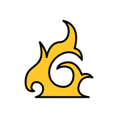Flame icon
