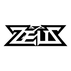 black metal zeus music t shirt fashion sticker vector illustration template design