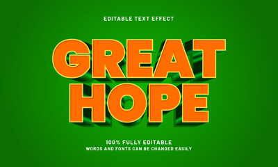 great hope editable text effects with a hope and reason theme