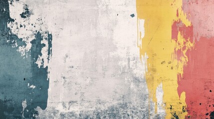 Grunge Garage Graffiti Paint Banner Background Texture With Empty Space For Text Urban Street Art Dusty And Dirty Messy Grungy