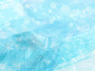 水色の淡い水彩の背景素材。テクスチャ。空。パネル、ポスター、動画背景、web背景、ギフトカードなどに。