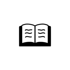 Stylish Book Icon or logo for Education, Research, and Learning Projects – Includes Pile of Books, Stack, Open, Closed, and Bookmark Designs