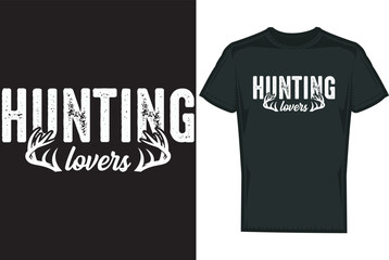 Deer Hunting T shirt Design