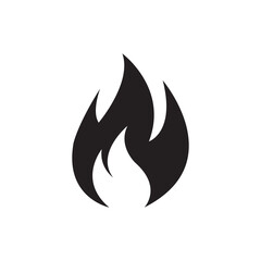 Flame icon vector , fire illustratio for web and app..eps