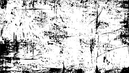 black and white vector image of overlay monochrome grunge background texture