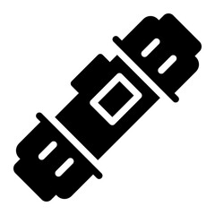 depth sounder glyph icon