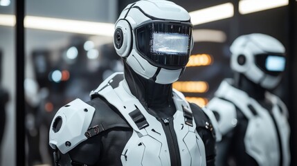 Futuristic Robot Suit.